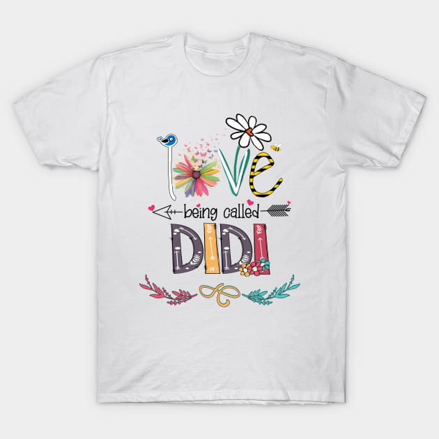 Love Being Called Didi Happy Mother's Day T-Shirt by KIMIKA